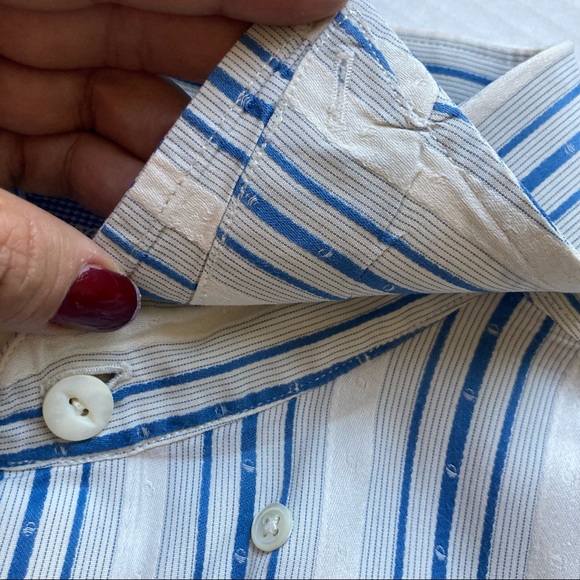 Tommy Bahama Denim Mens Long Sleeve 100% Cotton Button Down Shirt Size  … - Picture 12 of 17